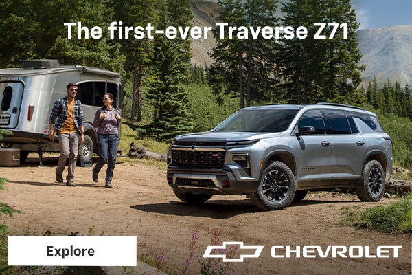 The new 2024 Chevy Traverse
